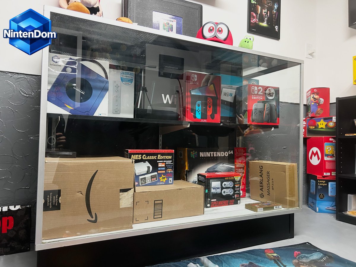 nintendom_qc's tweet image. Voici ma collection des consoles de salon Nintendo CIB ! 👌

Il manque 3 consoles et tout est complet ! 

#nintendo #collection #retro #nintendom_qc