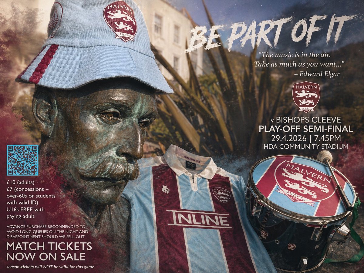 bartsbabe's tweet photo. Let's get behind our Smithy ( Mark Smith ) on Wednesday night with the Drum and sing your Hearts out 💜🩵 make it a night to remember 🎶 ✨️
@MalvernTown1946 https://t.co/J01RRIFU3F