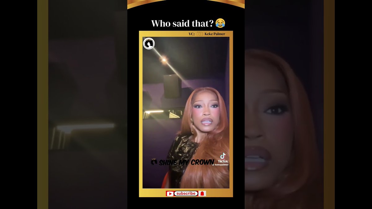 shinemycrown's tweet image. Your BFF...🤣 #shorts #short #shortsfeed #viral #fyp #kekepalmer #funny #comedy #lol #video #foryou youtube.com/shorts/V-20O_I… #KekePalmer #BestFriend #FunnyVideos #ComedySkits #ViralContent