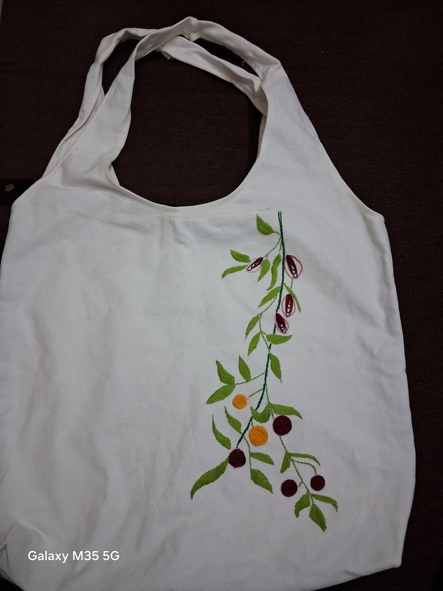 sharmisthachat3's tweet image. Finished the tote bag
#Embroidery