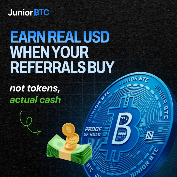 JBTClabs's tweet image. Why does the dollar referral payout matter?

Because token rewards are only worth something if the price holds up.

Dollar referral payouts are liquid the second they land. You don't need to sell anything. You don't need to time anything.

Cash is cash.
#ReferalIncome #RealYield