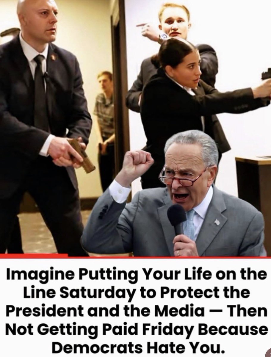 JohnnyU31776738's tweet image. #DemocratsHateAmerica angry because Trump disrupted the status quo. DOGE exposed their mismanagement and waste Nick Shirley exposed their Fraud. #SchumerShutdown 
Pay DHS today