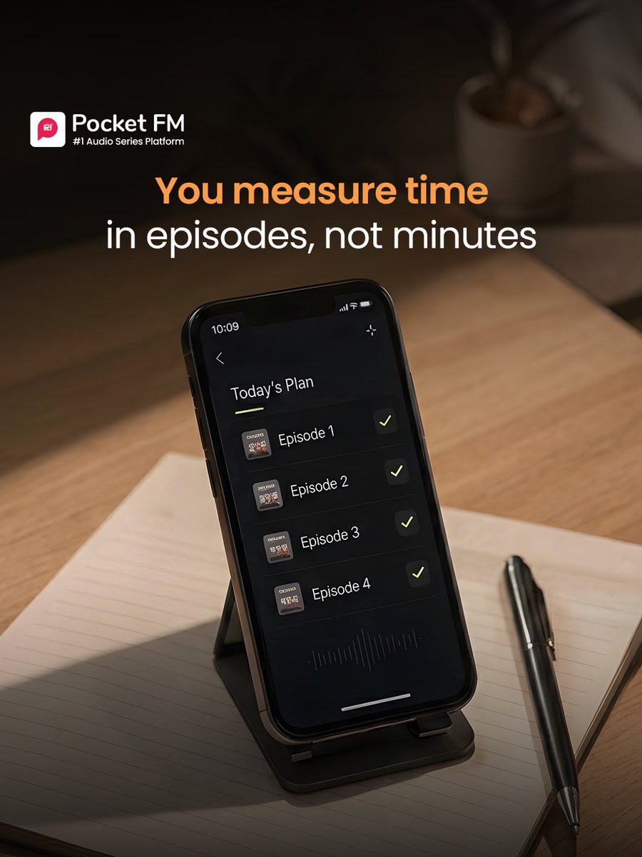 PocketFM_App's tweet image. Are you one of the listeners we’ve heard about? 👀 Tell us in the comments below.

#PocketFM #audioseries #trend #viral #new