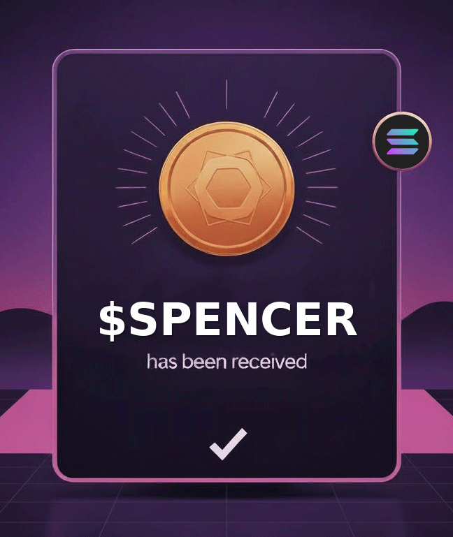 Maki15801's tweet photo. $SPENCER  
  Thanks mate @ScanAirDrops  
  put CA: 26LxPAZJBDpYxBYpGk3t6gVEbmETiN75Snsr293mbirb  in the search  and get yours  — like I did . https://t.co/KrRO8KD5Ro