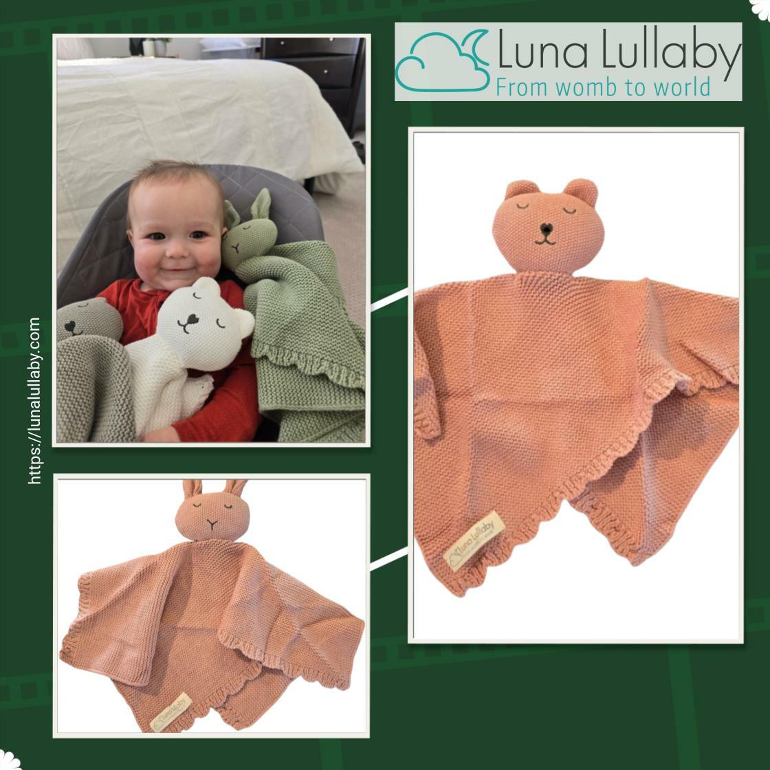 LunaLullaby01's tweet image. Wrap your little one in comfort with our Luna Lullaby Snuggle Lovie Bunny or Bear. Just $22.50 for snuggles that last a lifetime! #BabyEssentials #LullabyLove

Shop Now lunalullaby.com/products/luna-…