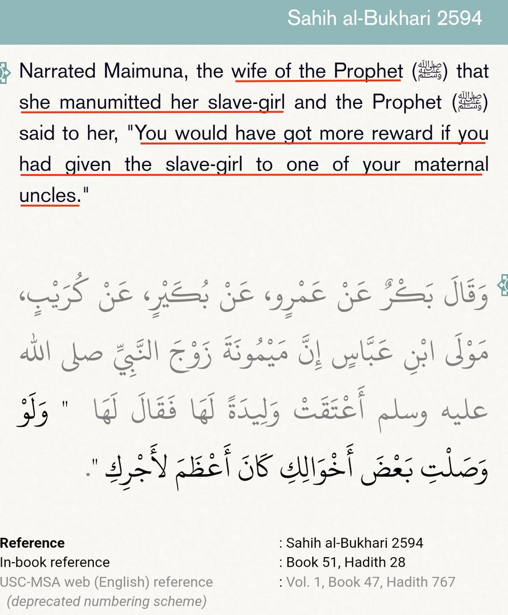 truthofG0d's tweet photo. @laverrath @NmaryamH @basedbriwa Freeing slave and abolishing slavery is two different things and  1slam didn't abolish slavery 
In fact your pdf file encouraged it https://t.co/F6GQYDXx9K