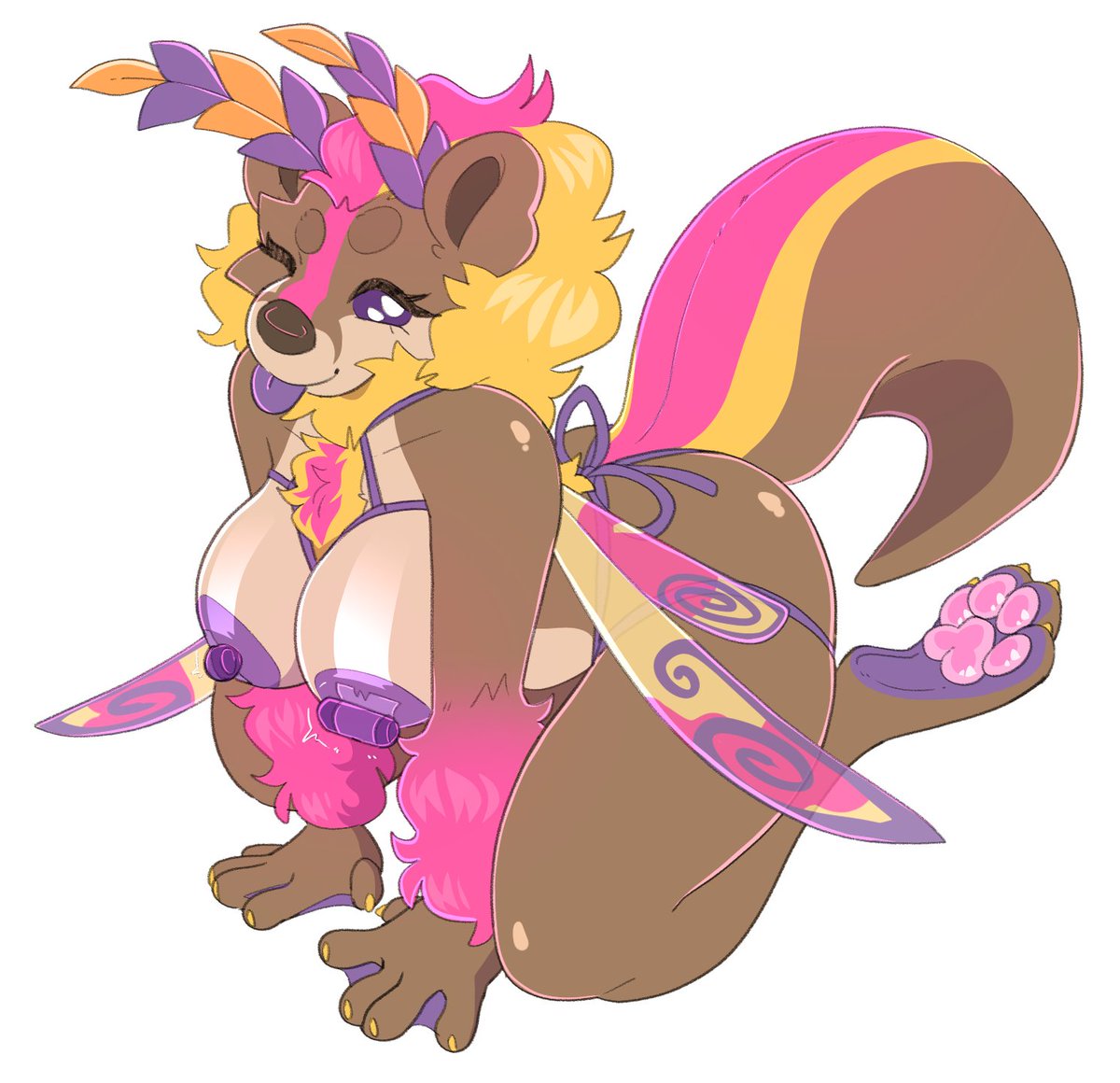 Pilvi_owo's tweet photo. Commission for @SamDaSlime ^u^ https://t.co/0UjKcP6TVW