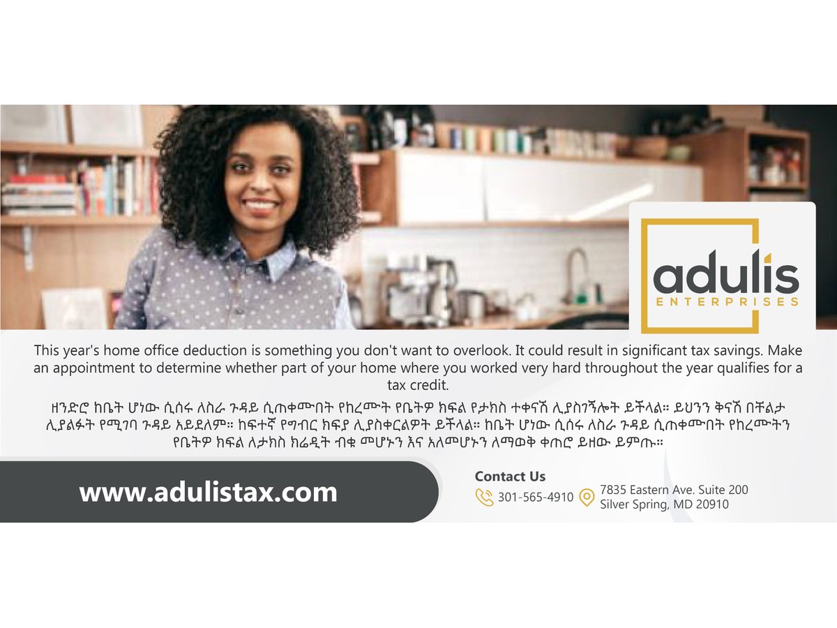 AdulisNet's tweet image. At Adulis Income Tax Services, customer satisfaction is our top priority. We strive to be responsive and cater to all your needs. Your financial well-being is important to us, and we are here to help every step of the way. #CustomerFirst 🌟