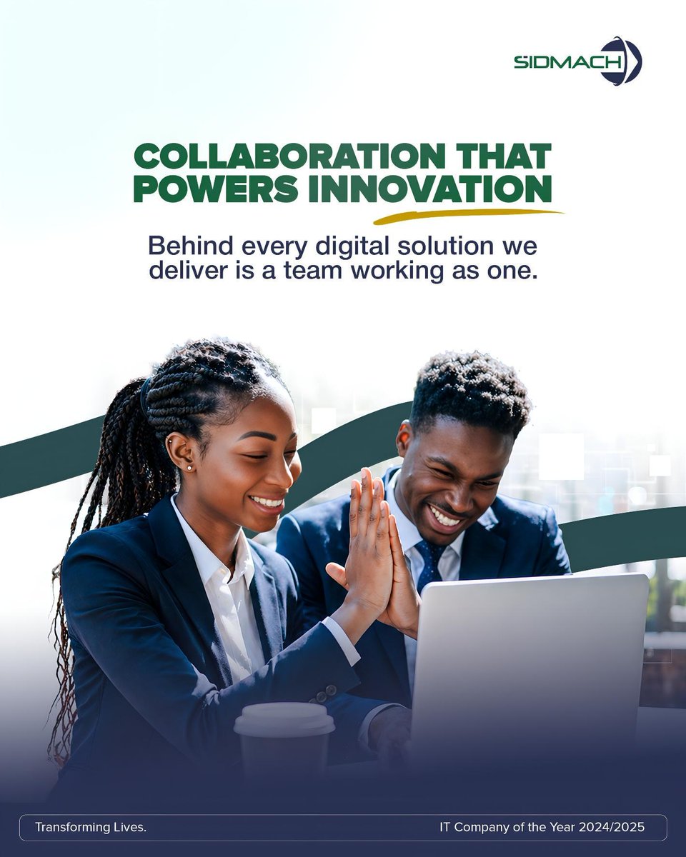 sidmach's tweet image. Behind every digital solution we deliver is a team working as one. At Sidmach, we bring ideas and expertise together to build solutions that make work smarter and life better through technology.✨

Here’s to a productive week ahead.

#sidmach #technologies #collaboration