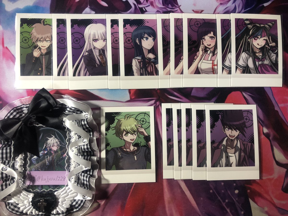 kujyou1228's tweet photo. 【交換】ダンガンロンパ ぱしゃこれ

譲▷画像1.2

求▷狛枝 最原＞十神 赤松 不二咲＞西園寺＞小泉

✧画像2は西園寺 小泉との交換可能
✧狛枝は比率違い、抱き合わせ可能
✧天海は狛枝か最原との交換優先
✧郵送交換のみ

検索からもお気軽にお声がけよろしくお願いいたします🙇🏻‍♀️ https://t.co/5UHo93M6Z0