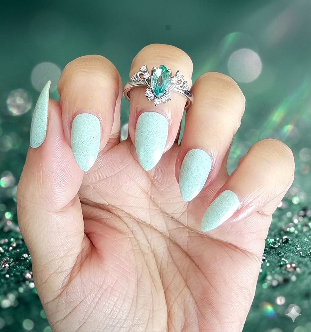 lilyfoxbeauty's tweet image. Gorgeous sparkle! ✨
“This is such a beautiful mint glitter. A little on the thicker side but if you warm them up they are easy to apply.” - Victoria

Wraps = Mint To Be

Get yours here: lilyandfox.com/products/mint-…

#lilyandfoxnails #NailWraps #NailArt #NailWrapsDesigns