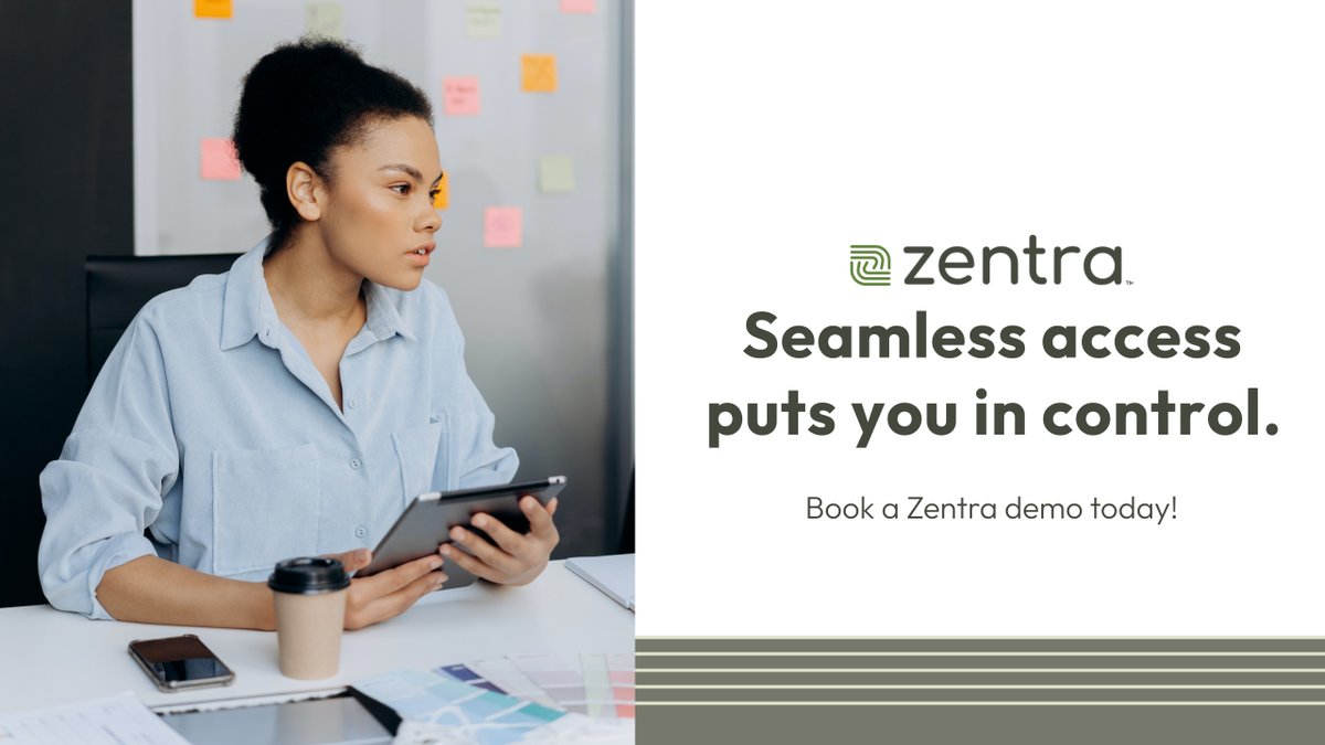 ZentraAccess's tweet photo. Meet Zentra. 

One platform manages every access point in your building so you can stop switching between apps. Move residents in and out, grant tour access, schedule contractors and do it all from your desk.  

Learn more at https://t.co/kXx19OIE17. https://t.co/2LCoUU1gBa