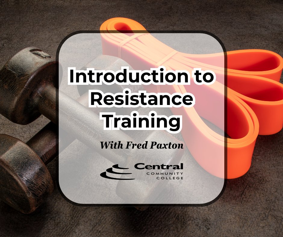 Perfect for beginners looking to build strength! Learn the basics of proper form &amp; techniques - learn how to use body weight, barbells, dumbells &amp; machines effectively. Register online: bit.ly/4sGetCo
Questions? Contact 308-398-7441 or cwegi@cccneb.edu
