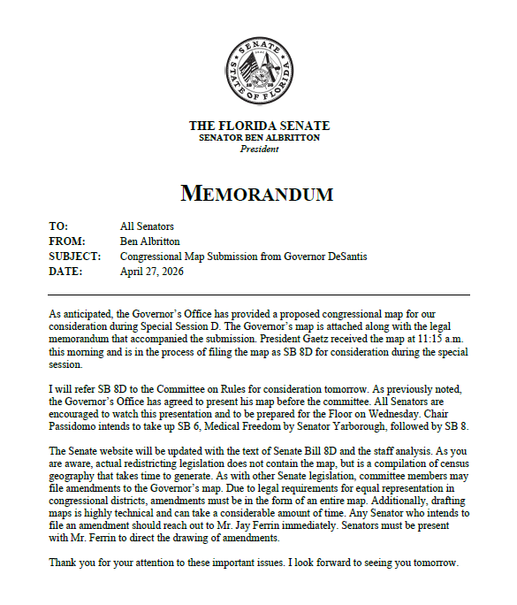 Florida Senate tweet media