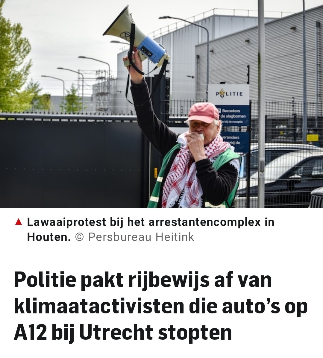 Zes aangehouden voor blokkeren A12 nabij Utrecht