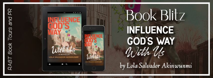 TexasBookNook's tweet photo. Book Blitz: Influence God's Way With Us by Lola Salvador Akinwunmi #comingofage #christian #rabtbooktours @RABTBookTours

https://t.co/YtXi1yecVe https://t.co/9ubdsuds4p