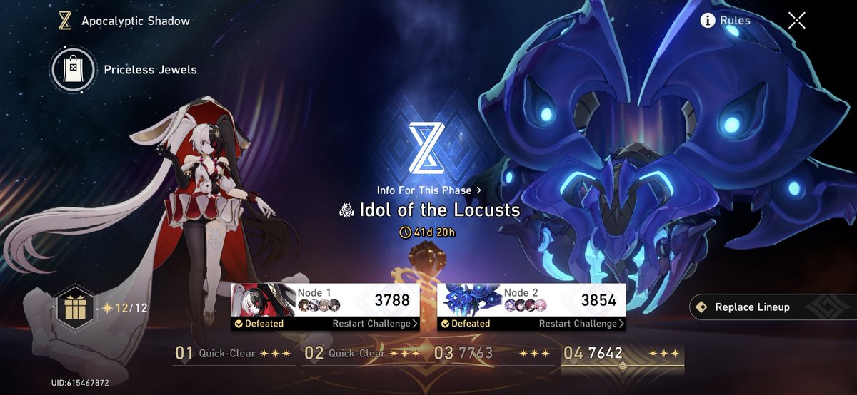 HorizonStrife's tweet photo. @srndptic Lingsha dps (any break team probably works) https://t.co/D4NE4RX8Ko