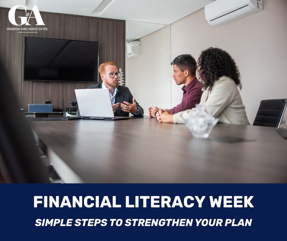 Dallas_Grabow's tweet photo. It’s Financial Literacy Awareness Week—a good time to check in on your spending, saving, and goals. 

Small steps can help you get a clearer picture of where you’re headed.

Want help reviewing your plan? https://t.co/vr8iuRRc2e https://t.co/9RxwAuGV1g