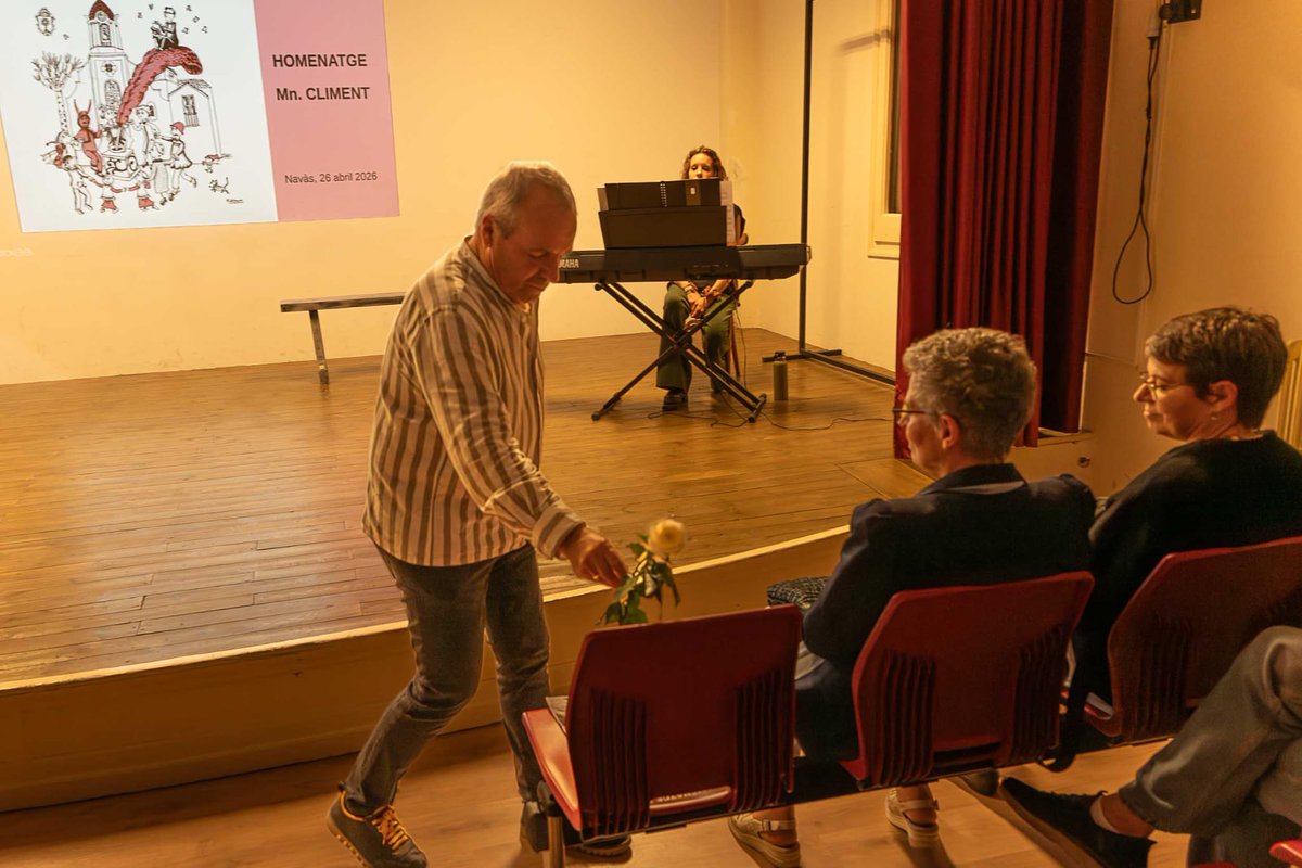 Navàs homenatja l'enyorat Climent Forner.
<a href="/AjuntamentNavas/">Ajuntament de Navàs</a> <a href="/diariRegio7/">Regió7.cat</a>
regio7.cat/cultures/2026/…