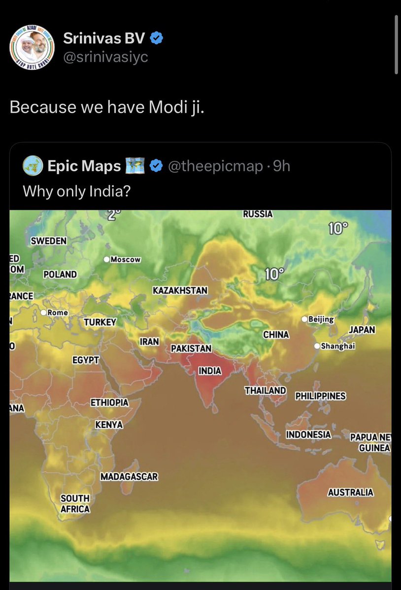 Wait... a Congress leader is actually blaming PM Modi for heatwave?!
