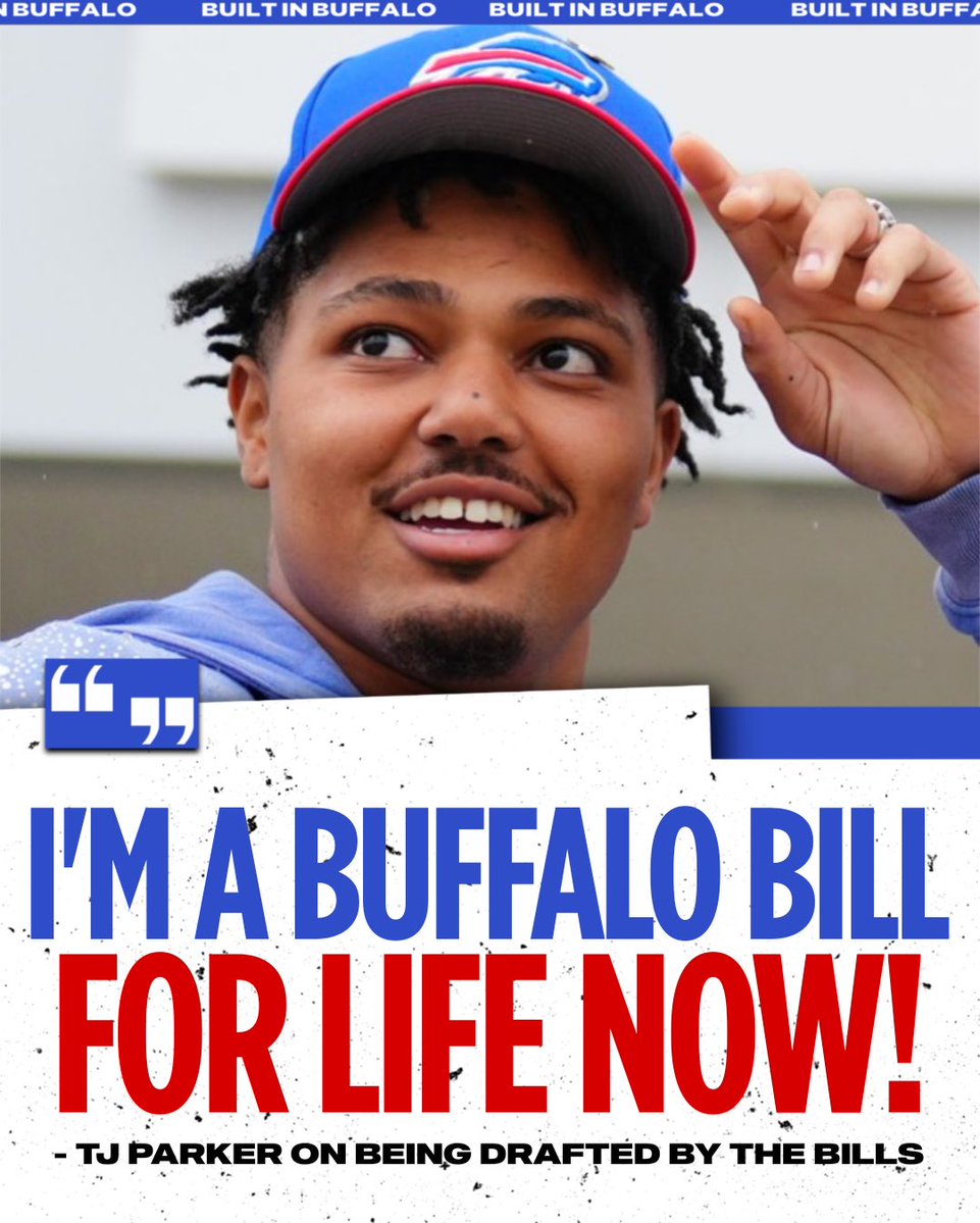 BuiltInBuffalo_'s tweet image. T.J. Parker is ALL IN.

#Bills | #GoBills | #BillsMafia
