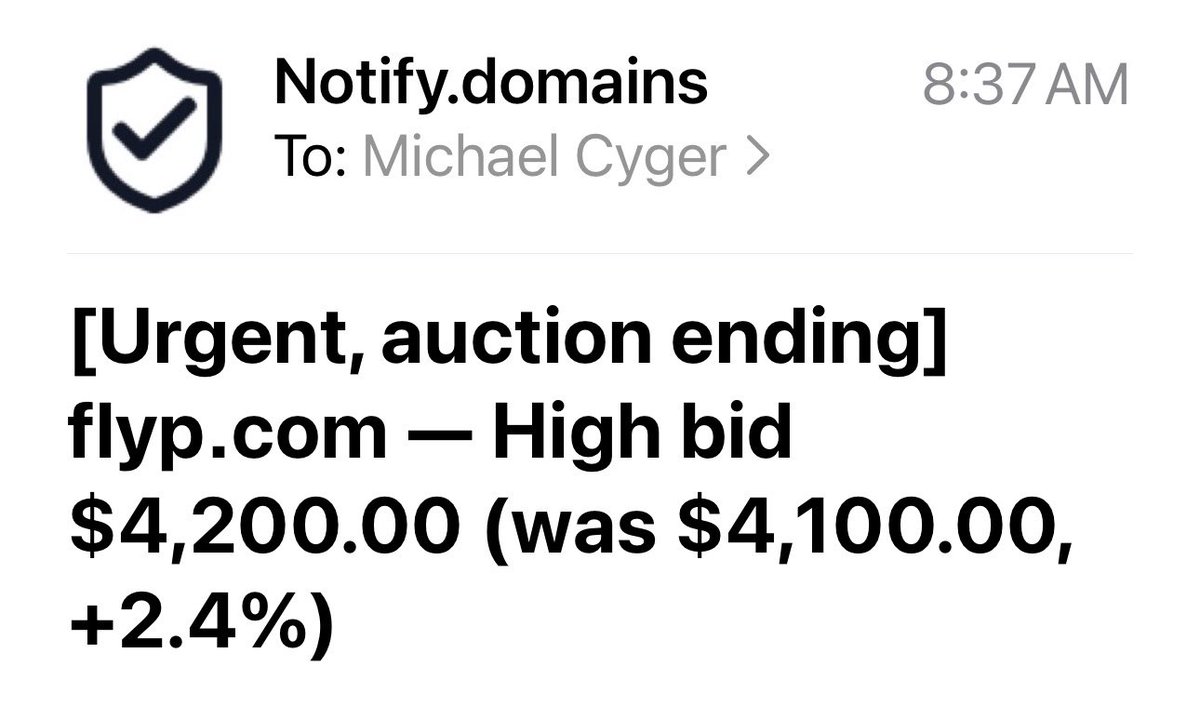 Notify.domains tweet media