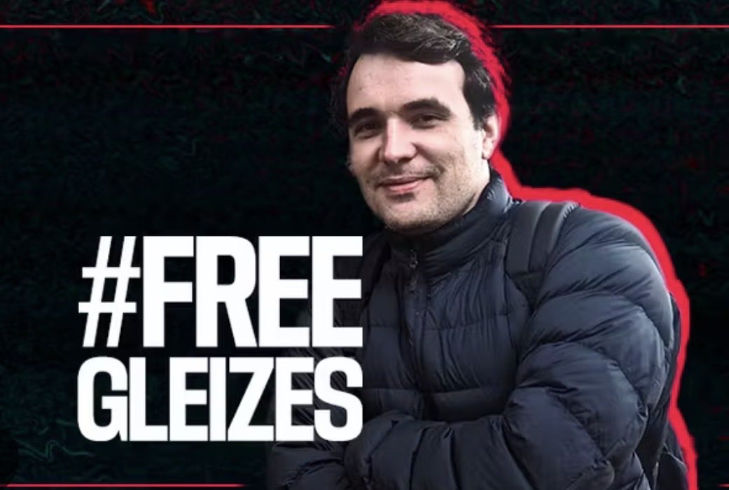 Enfermé depuis maintenant 302 jours. 
N’oublions pas christophe Gleize 
#freegleizes