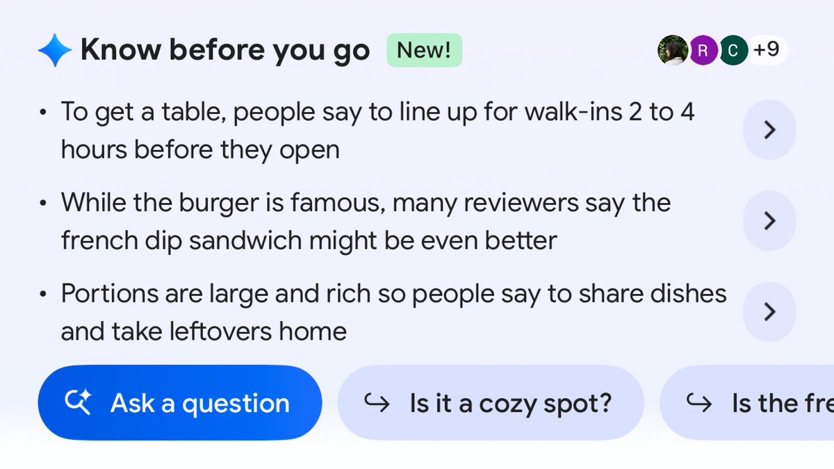 Google Maps tweet media