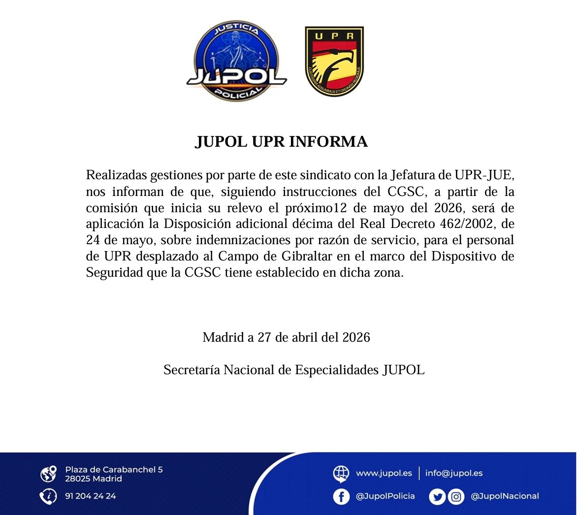JUPOL UPR tweet media