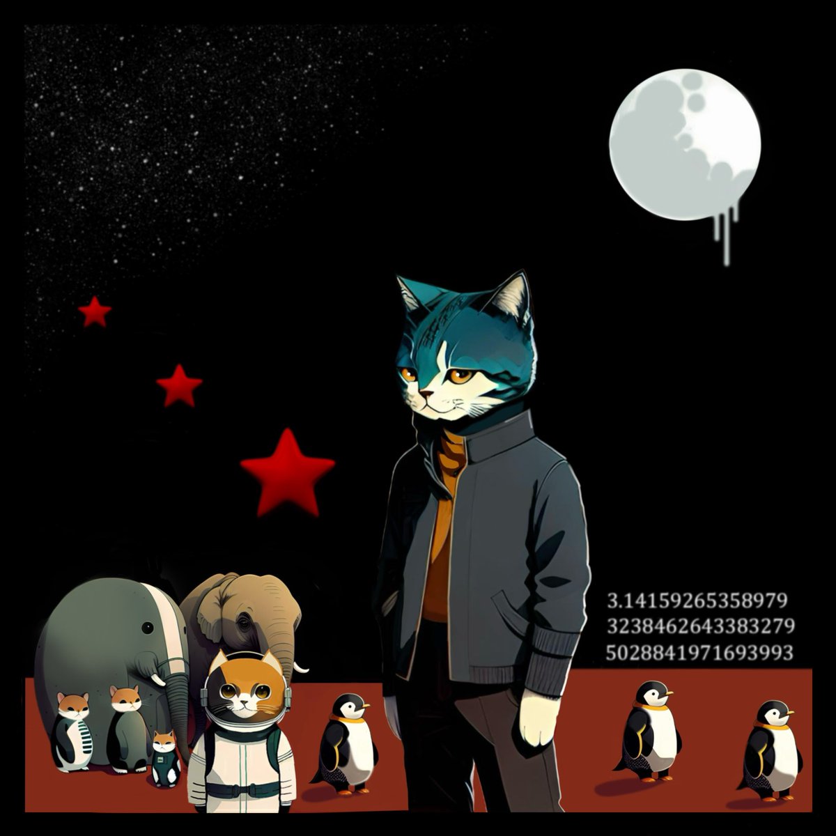 Graffiti_Cat_1's tweet image. xrp.cafe/collection/gra…
Graffiti Cat #0210
#fjdseven #graffiti #cat #elephant #astronaut #penguin #moon  #xrpcafe #nft #digital #art #nftcollection