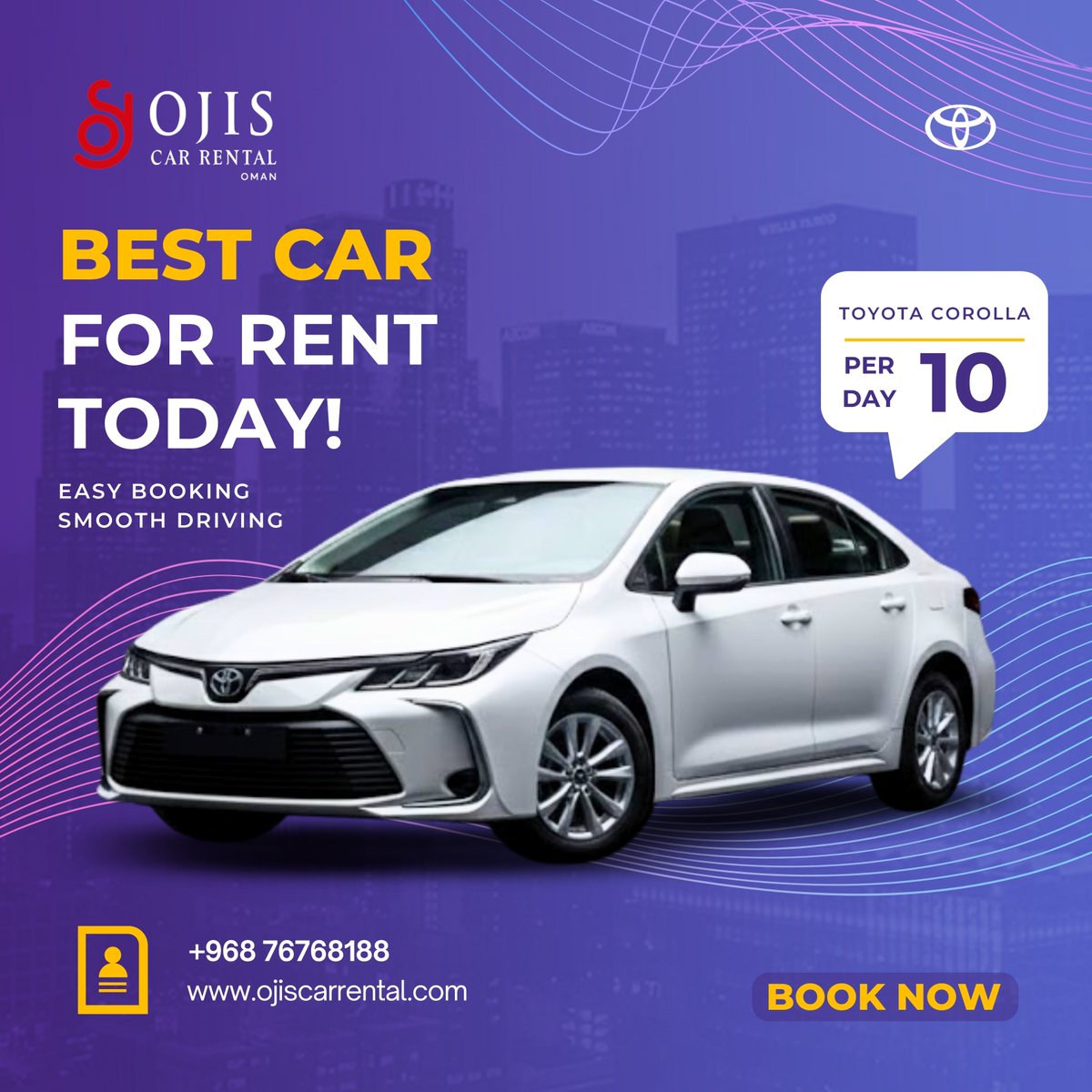 ojis_car_rental's tweet image. Affordable Comfort with Toyota Corolla 🚗

💰 Starting from OMR 10 per day
📞 +968 76768188
🌐 ojiscarrental.com

#CarRentalOman #ToyotaCorolla #RentACar #OmanDrive #DailyRental #OJISCarRental 
#carforrental #Omanvehicles #Omanbusiness