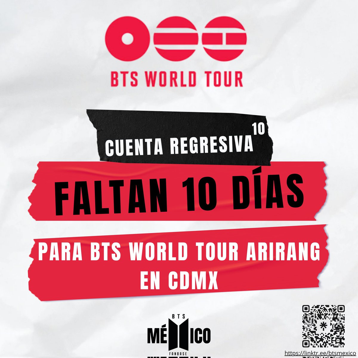 btsmexico_'s tweet image. Cuenta regresiva #ARMY 🙌 💜 cuéntanos, ¿qué canciones son las que te gustaría con las que nos sorprendan los chicos?

#btsworldtour #btsenmexico #armymx #BTSMexicoFanbase