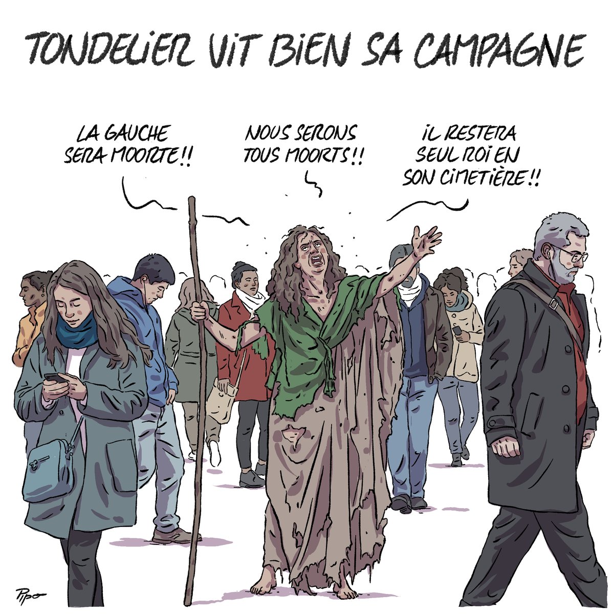 Pipotache's tweet image. L'apocalypse selon Marine
(Livre 28 -Chap 1)

#Tondelier #Présidentielle2027 #Primaire @EELV @marinetondelier #Veste

rtl.fr/actu/politique…