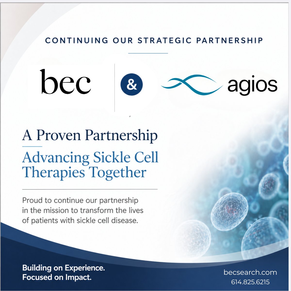 becsearch's tweet image. BEC Search continues its partnership with #AgiosPharmaceuticals - an organization deeply committed to patients first and to advancing science that transforms lives. We are Hiring!
#LifeSciences #Biotech #SickleCellDisease #Hiring #Recruiting  #Pharmaceuticals #RareDisease