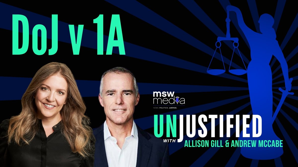 mswmediapods's tweet image. DOJ files flawed charges against the Southern Poverty Law Center, a judge tosses Kash Patel’s lawsuit, and Jeanine Pirro drops the probe into Jerome Powell.

New #UnJustified pod ⚖️ with @MuellerSheWrote &amp;amp; #AndyMcCabe #MSWMedia

Listen &amp;amp; Follow: unjustified.simplecast.com/episodes/doj-v…