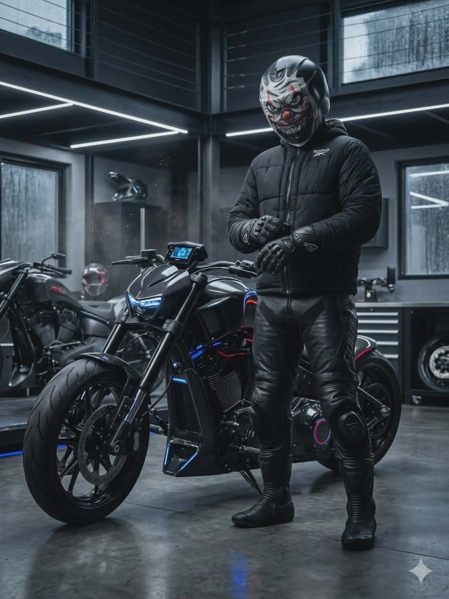 GTArtlandshop's tweet image. #custom #airbrush #killaklown #motorcyclehelmet