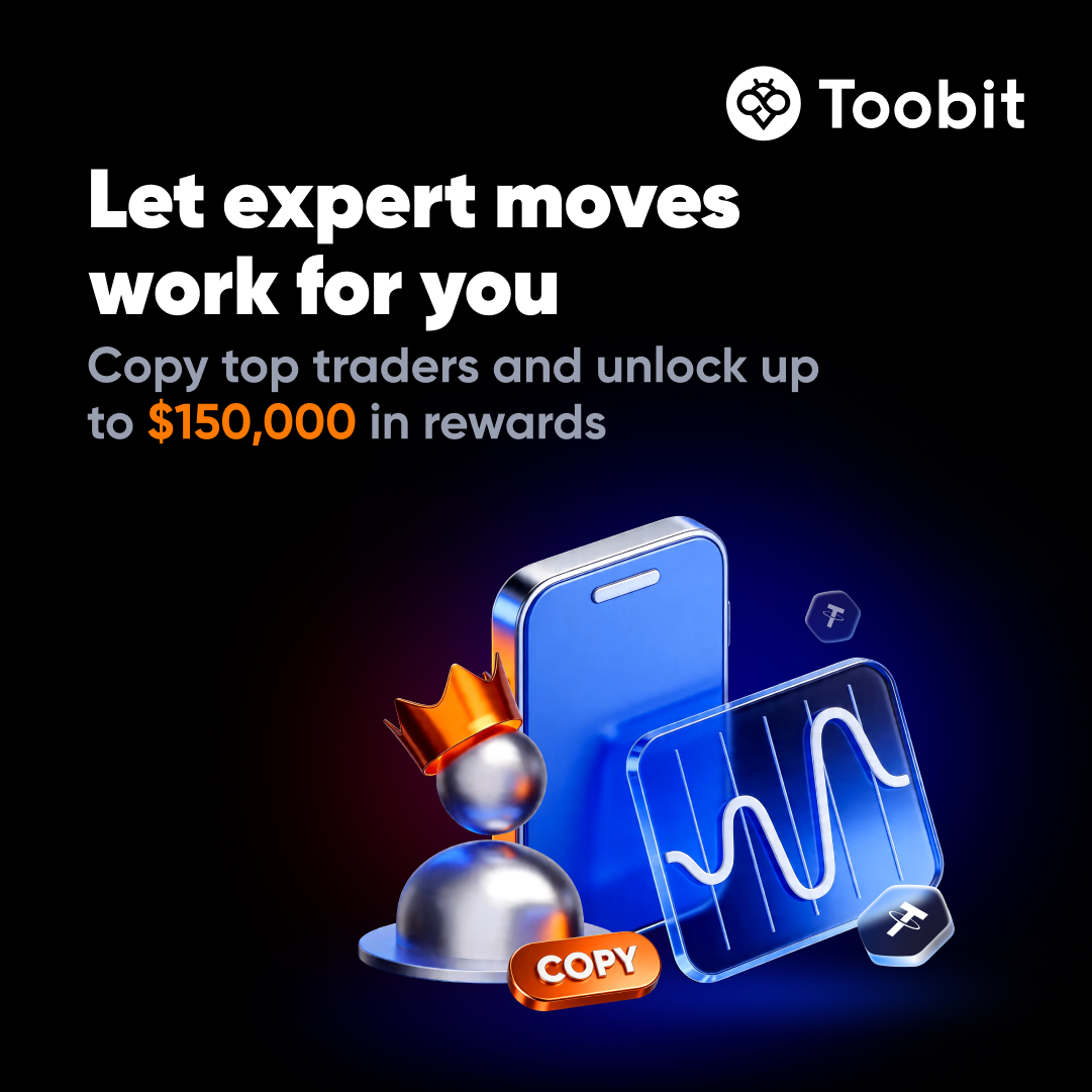 Toobit_official's tweet photo. 🚀 Ready to level up your trading? Let expert traders guide your way to a share of 150,000 USDT! 💸
Start today, copy the best, and earn with ease.

Join now 👉 https://t.co/kZ0R9TY4Wt

#ToobitCopyTrading #CryptoChallenge #TradeSmart https://t.co/q8RceGDhM4