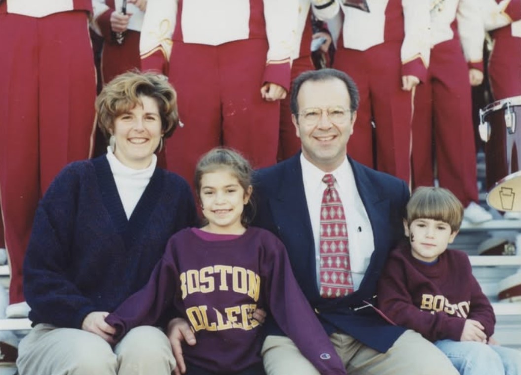 BCAlumni's tweet photo. Thank you, Seb, for 36 years of music at @BostonCollege.

He directed the Screaming Eagles Marching Band at the 1995 Macy’s Thanksgiving Day Parade and currently conducts the award-winning popular jazz group BC bOp! and the University Wind Ensemble.

This spring, leader of the band(s) Seb Bonaiuto will put down his baton 👉 https://t.co/1zCfUplbrb

Photo: Boston College Bands Alumni Facebook Group