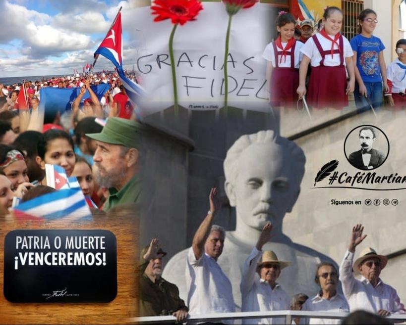 Buenos días 🇨🇺 #Cuba
✍️“Conquistaremos toda la justicia”

Aseguró Martí. Es la mayor fuerza real, para liberar a los hombres del sometimiento y el peligro del imperio, hoy más fascista, narcisista, ...

Cerca del #1Mayo: Unidos venceremos/ a cualquier agresor.

#Cuba