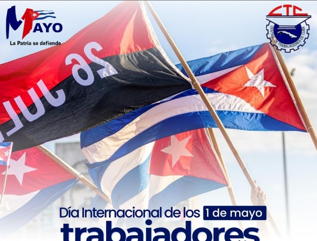 🇨🇺 | Para los cubanos y las cubanas, el Primero de Mayo es mucho más que una fecha: es la expresión más genuina de nuestra dignidad y el compromiso con la soberanía.

✊ | No es solo conmemorar: es una declaración de principios.

#LaPatriaSeDefiende
#PorCubaJuntosCreamos