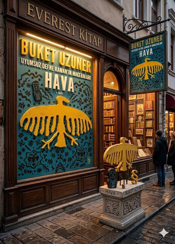 obakkaliyesi's tweet image. Hava / Uyumsuz Defne Kaman'ın Maceraları
Buket Uzuner  EVEREST YAYINLARI
@BuketUzuner @EverestKitap #hava #everest #uyumsuzdefnekaman #maceraları #buketuzuner