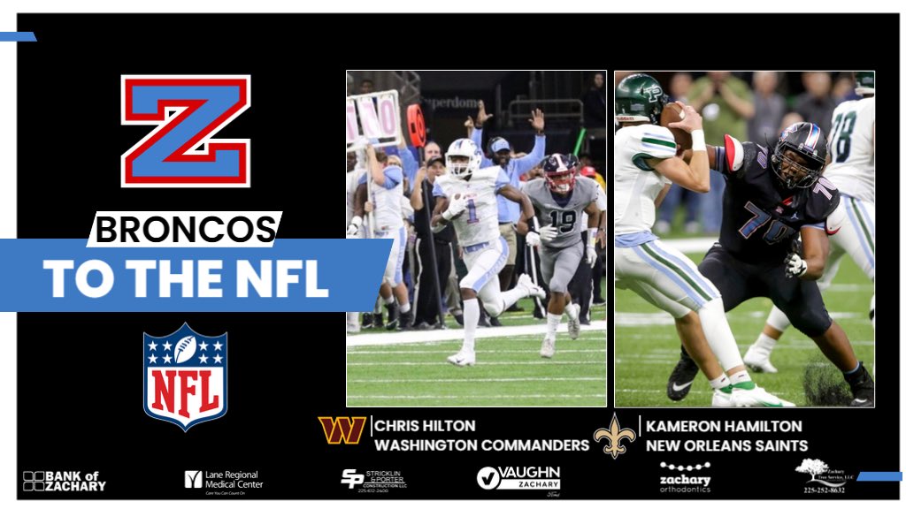 Zachary High Football tweet media