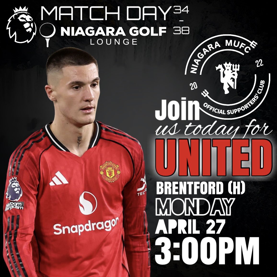 NiagaraMUFC's tweet image. Join us today! 🔴⚪️⚫️

#MUNBRE | #MUFC | #NIAGARA