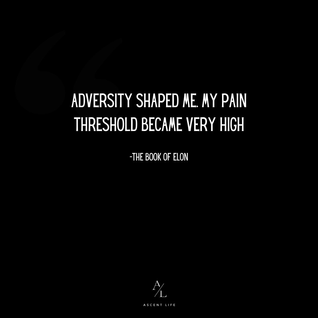 Adversity strengthens. #ascentlife