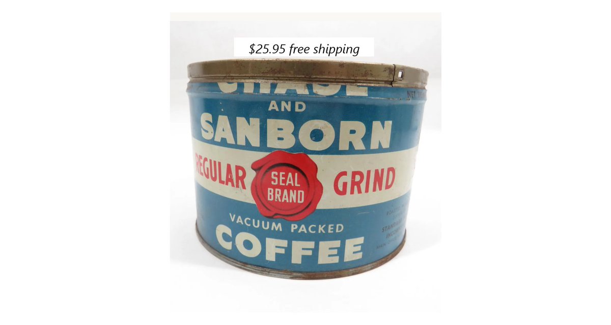 rarefinds4u's tweet image. Vintage set curtains
Vintage coffee tin
#freeshipping #smilett23 #vintage #antique #shopping