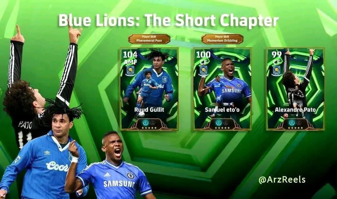 Akilex_official's tweet photo. Only real fans remember they played for Chelsea 💙👀
Konami can we F2P have their free cards too?
#eFootball #refhub https://t.co/nfZbHWijUM
