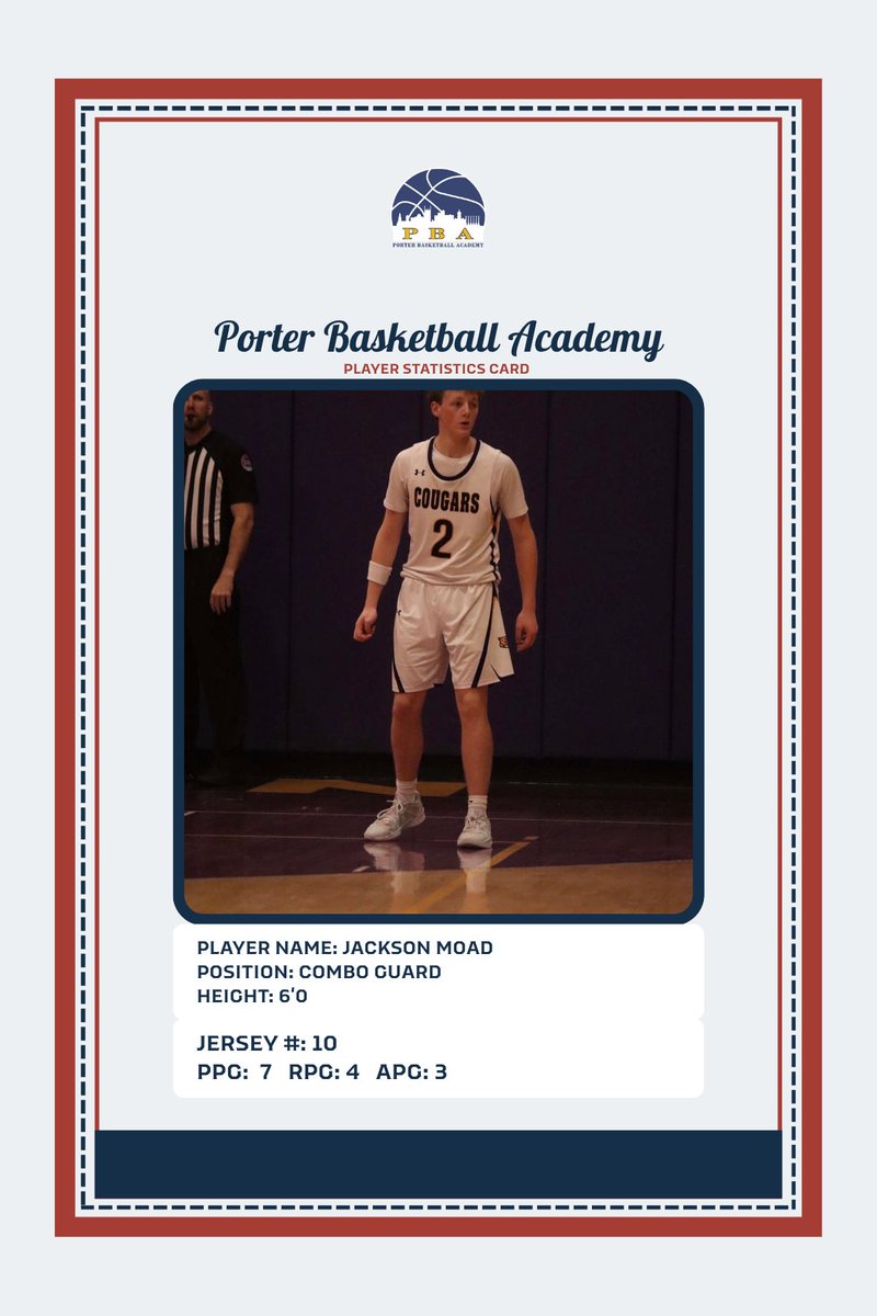 Last but not least, Jackson Mould.

Physical guard who brings real craft as a finisher. Can post up and do damage in the paint consistently. What stands out most is the surprise factor—defends at a high level and rebounds well above his position.

<a href="/PBA_Como/">Porter Basketball Academy</a> <a href="/PRO16League/">PRO16/NXTPRO League</a>