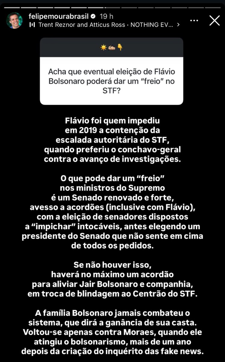 As análises do <a href="/FMouraBrasil/">Felipe Moura Brasil</a> são MUITO NECESSÁRIAS. Sempre coerente 👏🏻👏🏻👏🏻