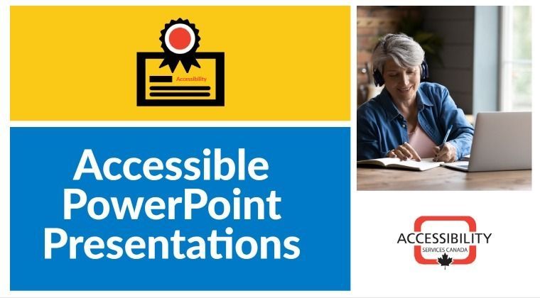 BCaccessibility's tweet photo. Check out our NEW #Accessible PowerPoint Presentations" webinar!

https://t.co/8LkCx4g3he 

#localgov #cdnmuni #nonprofit #AODA #business #bcmunipoli #cdnpoli #onpoli #onmuni #municipalworld #mbpoli #EcDev #business #equity https://t.co/VCouGTRmxh