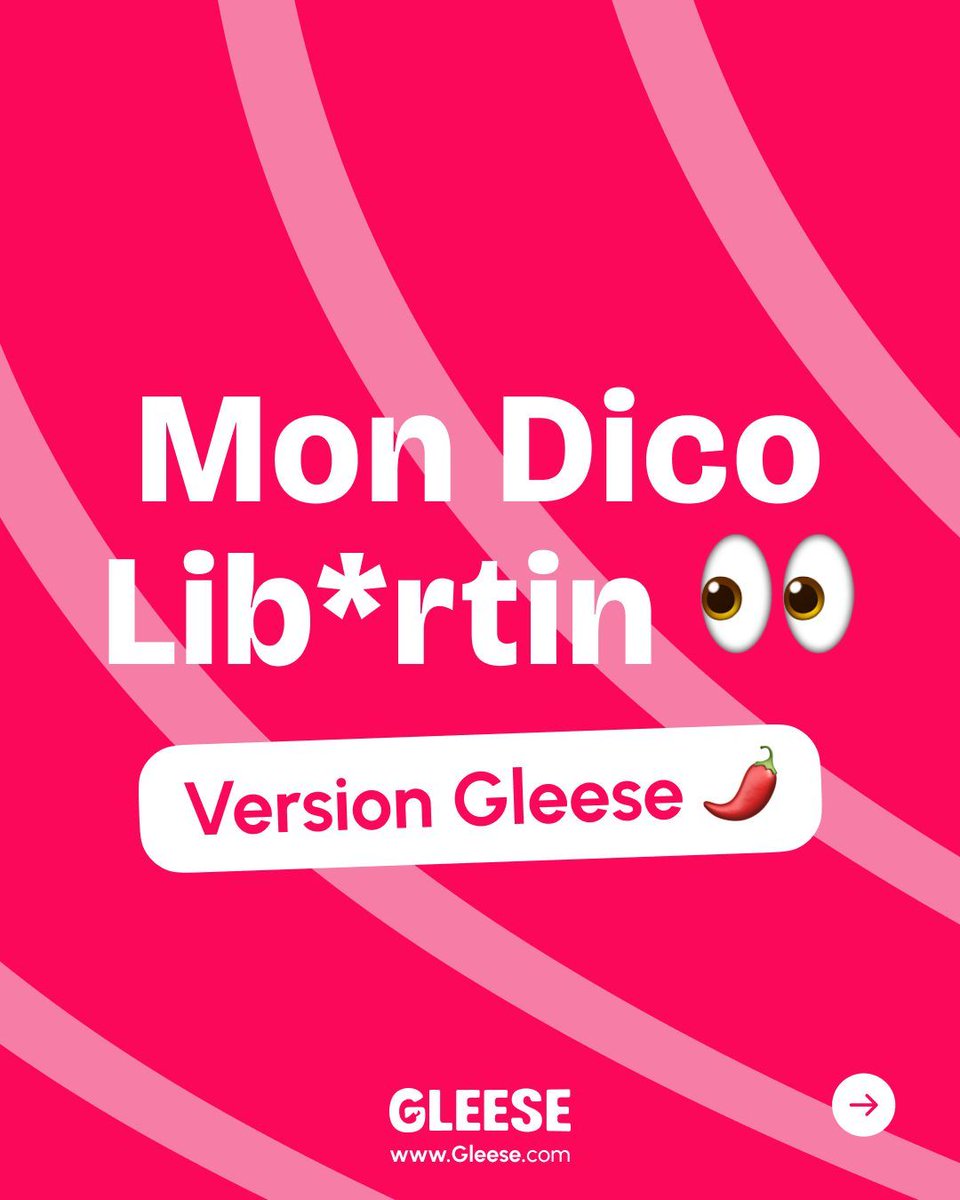 Gleese_off's tweet image. On vous donne quelques mots clés pour mieux naviguer dans les eaux chaudes... 🔥

On répond à tout vos commentaires 👀

#Gleese #dico